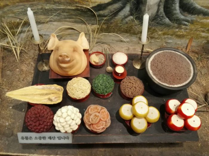 韓国農協の農業博物館の展示