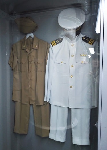 ソウル艦公園海軍の制服