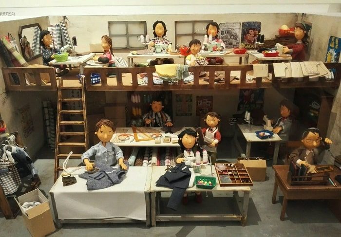 清渓川博物館 企画展示｢平和市場｣