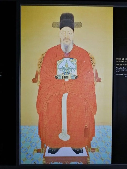 光化門広場地下の忠武公李舜臣将軍の物語(チュンムゴン イヤギ)肖像